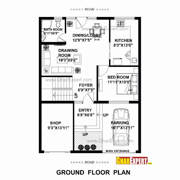 30 x 40 house design