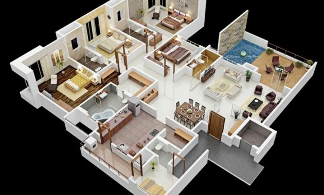 4 bedroom modern house design