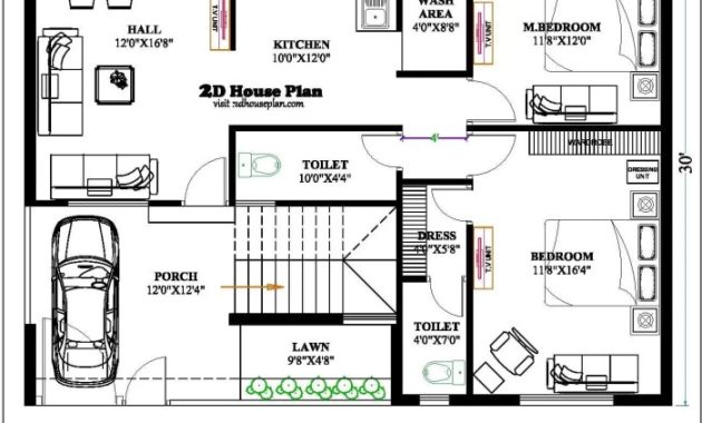 30 x 40 house design