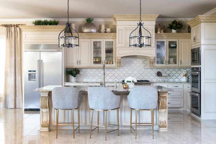 Top of kitchen cabinets decor