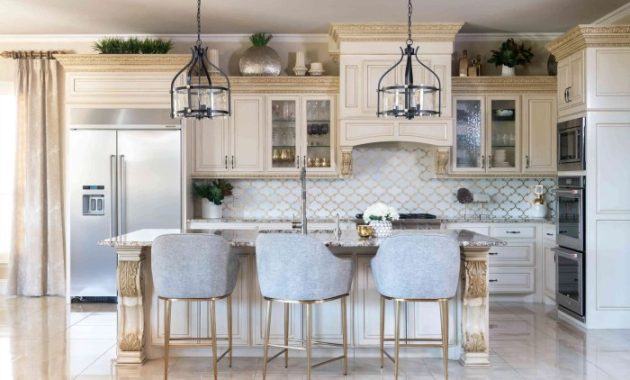 Top of kitchen cabinets decor