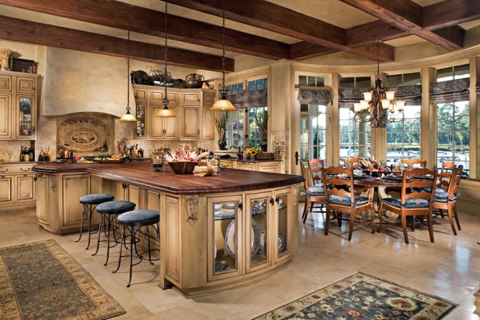 Tuscany decor for kitchen