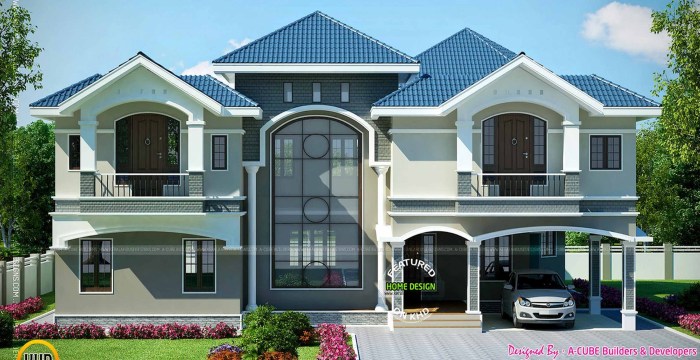 Duplex type house design