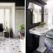 Classy Black and White Bathroom Decor