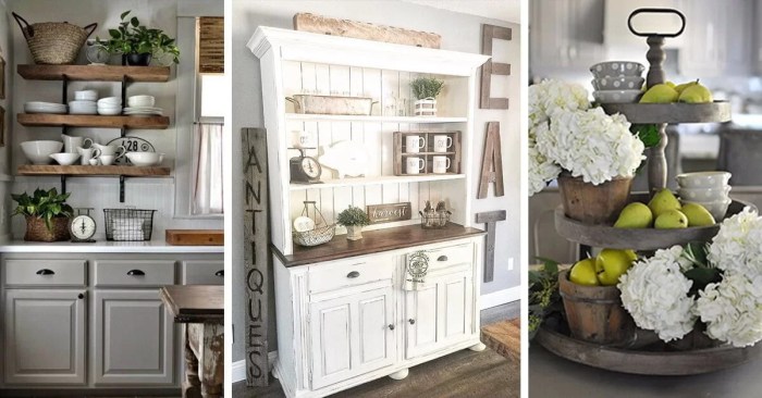 Farmhouse wall decor kitchen