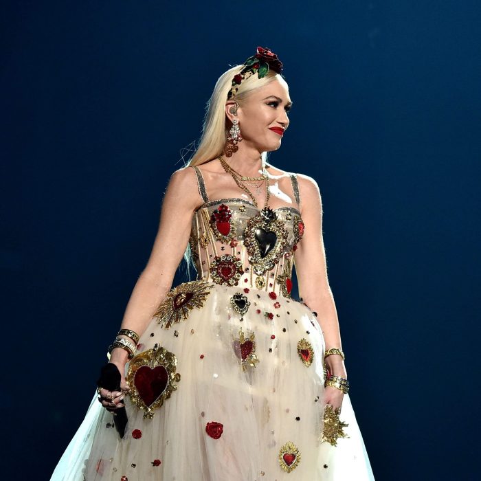 Gwen stefani first wedding dress