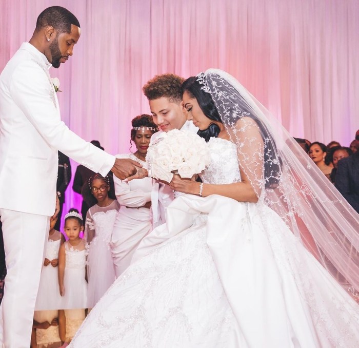 Erica mena wedding dress