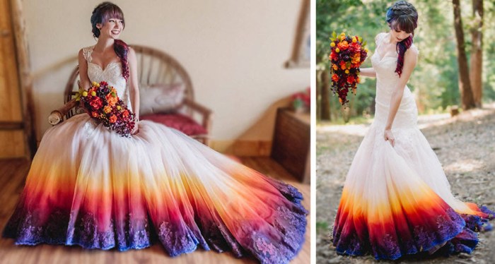 Dress wedding fire bride featured