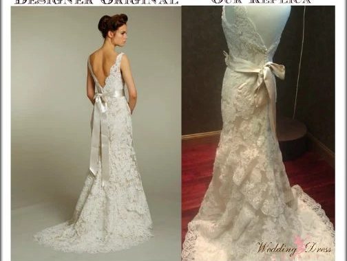 Wedding dress bridal lace halter high neckline embroidered romantic dresses couture