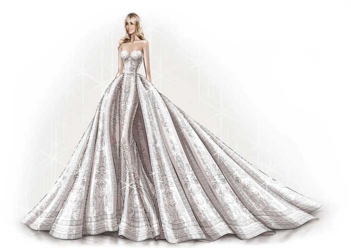 Design own wedding dress